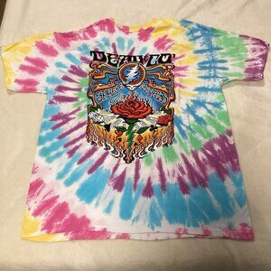 Dead & Company  Las Vegas Sphere Shirt Size XL Tie Dye  Liquid Blue GDP 2024